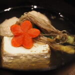 割烹さいお - 梅人参の鮮やかさ