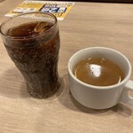 ガスト - コーラとスープ（＾∇＾）