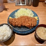 トンカツ ツキウマ - リブロースかつ定食