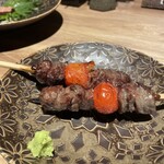 平尾 焼き鳥 肉寿司 にく串や - 牛サガリ串