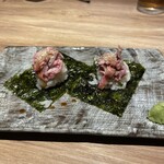 平尾 焼き鳥 肉寿司 にく串や - お通し