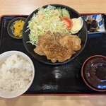 ほっとぴあ - 生姜焼き定食(1,100円税込)