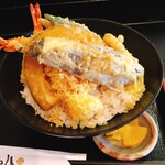 みね八 - 天ぷら丼