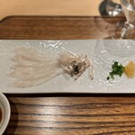 銀座 和郷 - 天然トラフグ刺し