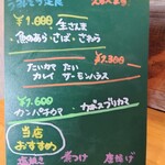 うみからそらへ - 今日のお魚