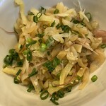 寿司食堂 一銀 - ⭐︎みょうがとくらげの酢の物