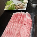 しゃぶしゃぶ すき焼き 焼肉　兜　奥座 - 