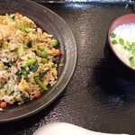 天地人 - 天地人チャーハンと卵スープ