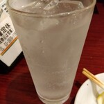 Yakiniku Azabu - レモンサワー。
