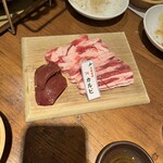 炭火兜ひつじ - 羊のカルビ