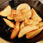 anchovy garlic potato