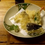 手打ちそば 石はら - 揚げ物