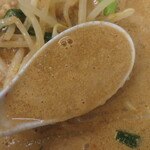 けんちゃんラーメン - 練りごま（こってり）/スープ