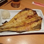 寿司と居酒屋 魚民 - 縞ホッケ焼き