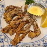 鳥起 - イカゲソ揚げ