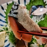 とろさば料理専門店　SABAR - SABAカルテット盛合せの漬けさば