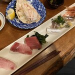 魚のタナ - 刺身盛り合わせ