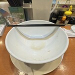 とんくる - スープも飲み干し、完食！