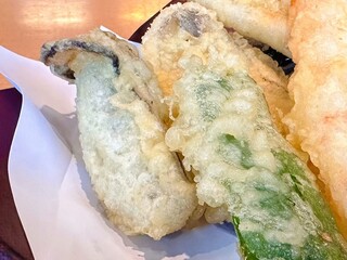 Maruya - 牡蠣の天ぷら　ぷりぷりクリーミー