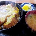かずさ庵 - かつ丼！(2013,12/30)