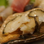 千春鮨 - 黒アワビ