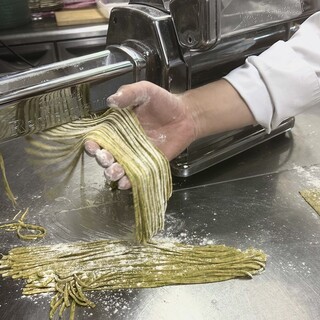 Pasta Fresca (fresh pasta) with a seasonal feel