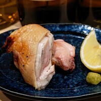 日本酒と和食 花びし - 清流美どりのももの蒸し焼き