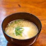 魚河岸 番屋 - 2024.2 後料理（220円）カハワギ骨汁