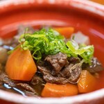 魚河岸 番屋 - 2024.2 馬スジ煮込み（660円）