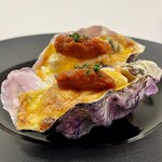 烤牡蛎～自製番茄火鍋～