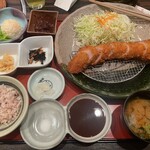 Nagoya Meibutsu Misokatsu Yabaton - 鹿児島黒豚ヒレカツ定食