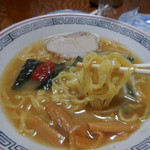 つるや - 手もみ味噌ラーメン