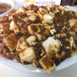 麻婆豆腐がこぼれそう(^O^)