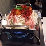 串カツ田中 - ちりとり鍋