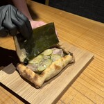 一六四 三上ル - 鶏の塩釜焼き