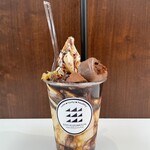 山信食産 - 大人のクズクズシェイク　チョコソース