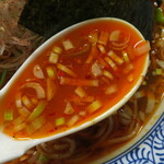中華そば 多賀野 - 酸辛担麺/スープ