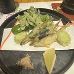 酒彩料理 茂正 - コース天ぷら
