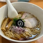 らぁ麺 はやし田 - 炭火鯵煮干しそば　900円