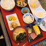 エコヴィレッジ西表 - 料理写真:朝食。ちょっとずつ色々あって案外いい。