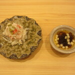 Kotoshiba - 楚蟹、もずく酢に林檎