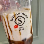 岡山夢菓匠 敷島堂 - 黒蜜きなこミルクわらピ ¥594内　美味い