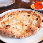 ラ・バルカッチャ - 石窯ピッツァ：ゴルゴンゾーラ '13 12月下旬