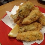 たらく うめ銀 - 牡蠣フライ