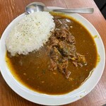 恵比寿 スタンド富士 - 牛すじカレー