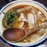 烈志笑魚油 麺香房 三く - 