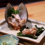 葵 - 北寄貝の造り