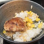 肉食家さんのハンバーグ にくきゅうグリル - 