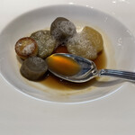 オーベルジュ・ド・リル - 株主優待コース　赤平火をどりのフライシュナカ、トリュフの香り