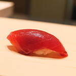 鮨 めい乃 - やま幸のまぐろ漬け。